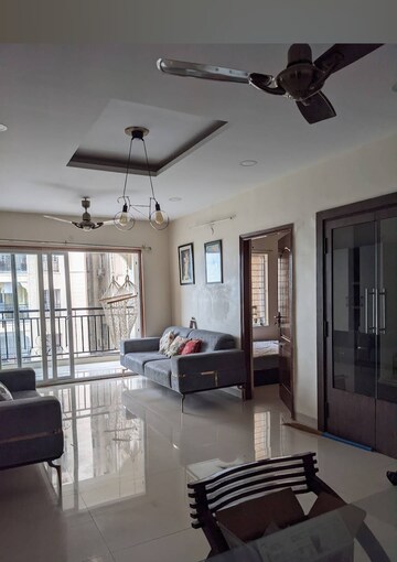 Living Room in 2.5 BHK Apartment at Aditya Imperial Heights, Hafeezpet – for Rent