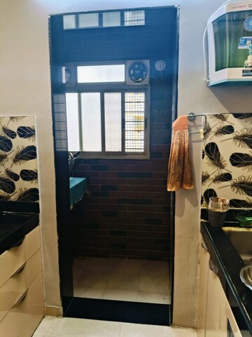 Kitchen in 4 BHK Apartment at Hiranandani Rodas Enclave Leona, Ghodbunder Road – for Rent