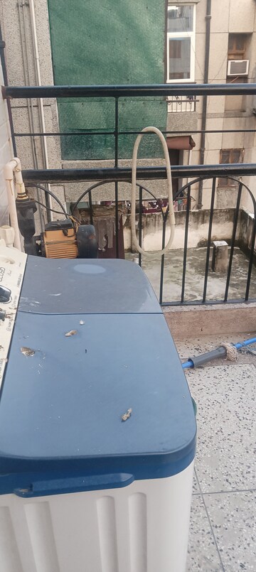 Balcony in 1 BHK Apartment at Jagriti Apartments, Sector 71 – for Rent