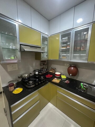 Kitchen in 4 BHK Apartment at Lodha Sterling, Kolshet Road – for Rent