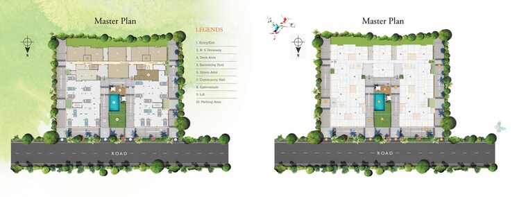 Master Plan, devidanga 2 Bedroom 924 Sq.Ft. Apartment In Devidanga Siliguri 8991833