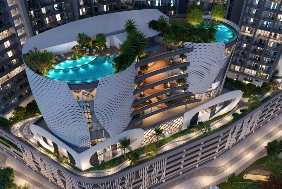 3 BHK + Pooja Room 1835 Sq.Ft. Apartment in IRA Moon Glade