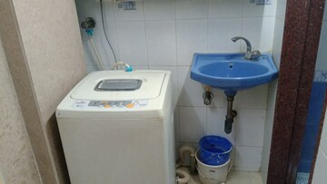 Bathroom in 1 BHK Apartment at Mhada Bombay Dyeing Mill, Wadala – for Rent