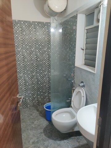 Bathroom in 2 BHK Apartment at Romell Diva, Malad West – for Rent