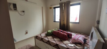 Bedroom in 3 BHK Apartment at Vasant Valley Complex, Malad East – for Rent