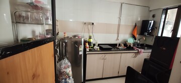 Kitchen in 3 BHK Apartment at Vasant Valley Complex, Malad East – for Rent
