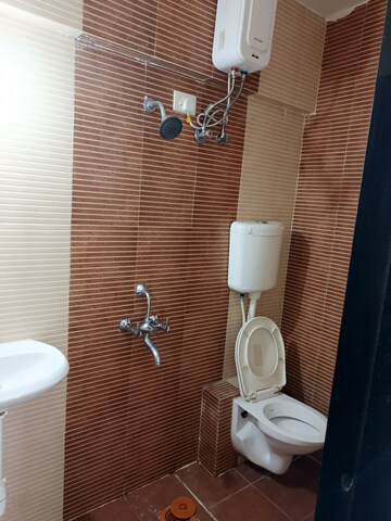 Bathroom in 3 BHK Apartment at Vasant Valley Complex, Malad East – for Rent