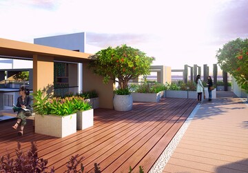 Terrace in 3 BHK Apartment at Miramar – for Sale