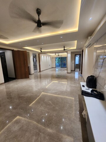 Living Room in 4 BHK Builder Floor at Sushant Lok I – for Sale
