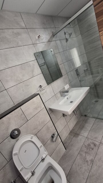 Bathroom in 3 BHK Apartment at Jayabheri The Summit, Narsingi – for Rent