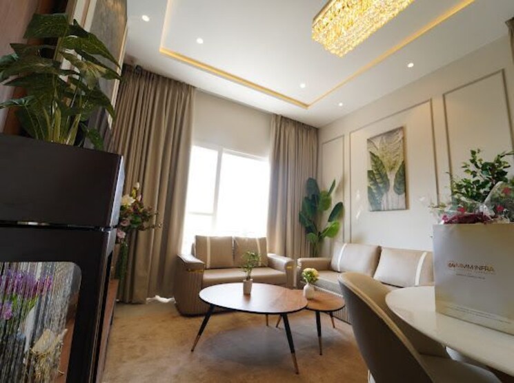 Living Room, sushma-grande-nxt 3 Bedroom 1475 Sq.Ft. Apartment In Lohgarh Zirakpur 8992058