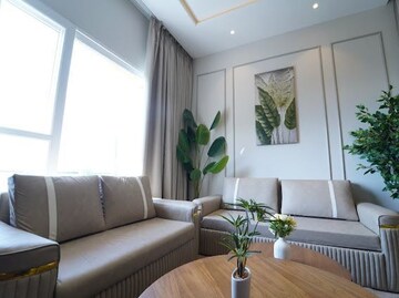 Living Room in 3 BHK Apartment at Sushma Grande Nxt, Lohgarh – for Rent