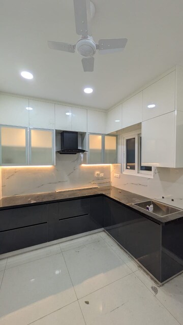 Kitchen in 3 BHK Apartment at Jayabheri The Nirvana, Gopanpally – for Rent
