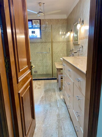 Kitchen in 3.5 BHK Builder Floor at Sushant Lok 2, Sector 57 – for Sale