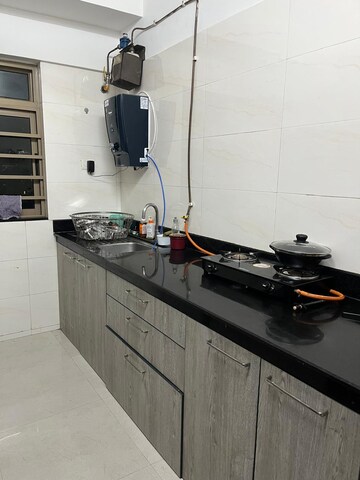 Kitchen in 2 BHK Apartment at Hubtown Akruti Orchid Park, Sakinaka – for Rent