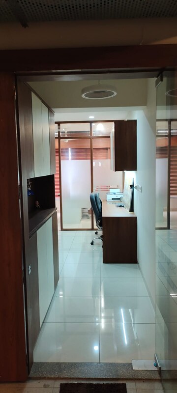 Kitchen in  Office Space at Shyamal – for Rent