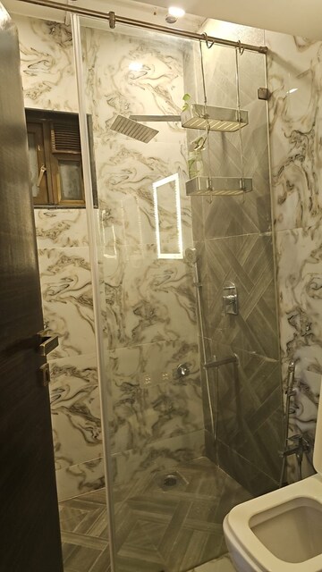 Bathroom in 2 BHK Apartment at Juhu – for Rent