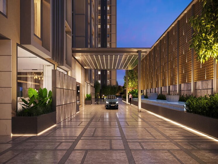  Parking, deep-indraprasth-saptak 4 Bedroom 3120 Sq.Ft. Apartment In Naranpura Ahmedabad 8992035