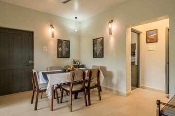 Living Room in 2 BHK Apartment at Siolim – for Rent