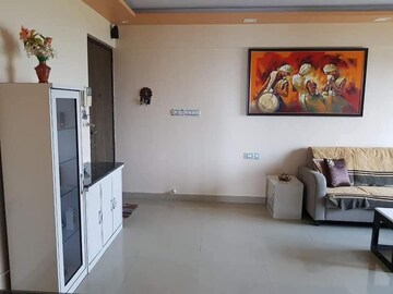 Living Room in 2 BHK Apartment at Lokhandwala Complex, Andheri West – for Rent