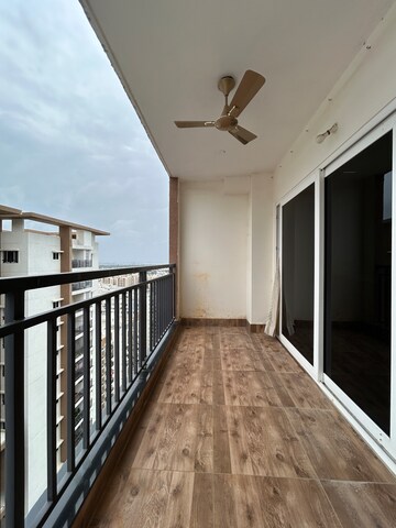 Balcony in 3 BHK Apartment at Jayabheri The Nirvana, Gopanpally – for Rent