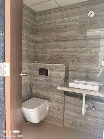 Bathroom in 3 BHK Apartment at Runwal Nirvana, Parel – for Rent
