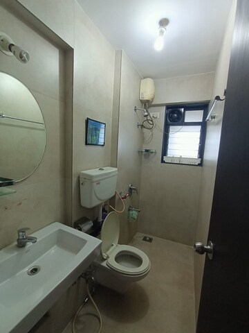 Bathroom in 2 BHK Apartment at Runwal Estate, Dhokali – for Rent