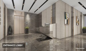 Building Lobby in 2 BHK Apartment at Ipsit Anand Mangal, Borivali West – for Sale