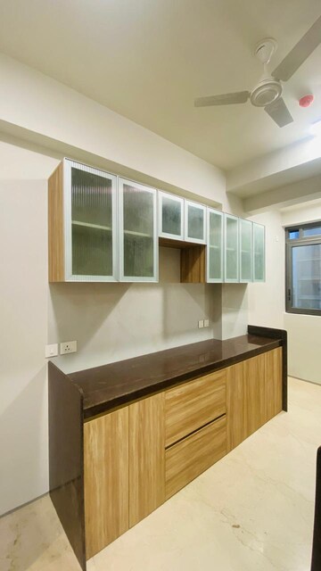 Kitchen in 3 BHK Apartment at Rustomjee Seasons, Bandra East – for Rent