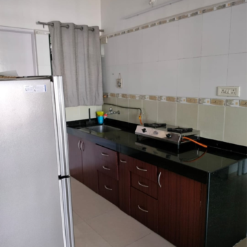 Kitchen in 2 BHK Apartment at Magarpatta Annex, Magarpatta Road – for Rent