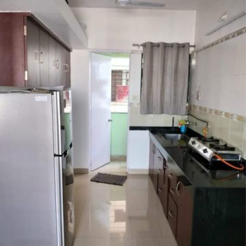Kitchen in 2 BHK Apartment at Magarpatta Annex, Magarpatta Road – for Rent