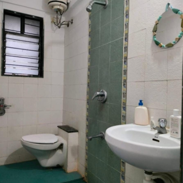 Bathroom in 2 BHK Apartment at Magarpatta Annex, Magarpatta Road – for Rent