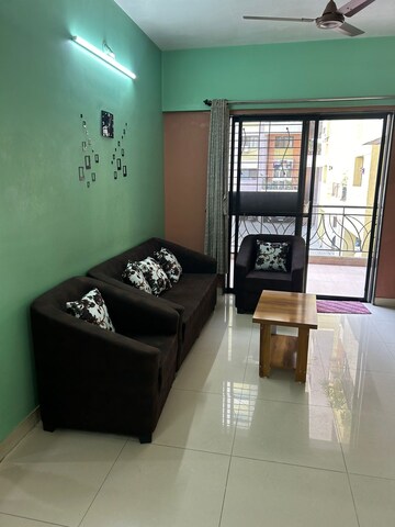 Living Room in 2 BHK Apartment at Magarpatta Daffodils Apartment, Hadapsar – for Sale