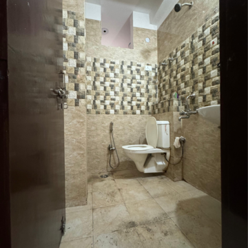 Attached Bathroom in 2 BHK Apartment at Palm Residency Chhatarpur, Rajpur Khurd Extension – for Rent