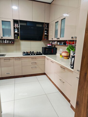 Kitchen in 3 BHK Apartment at Sobha HRC Pristine, Jakkuru – for Rent