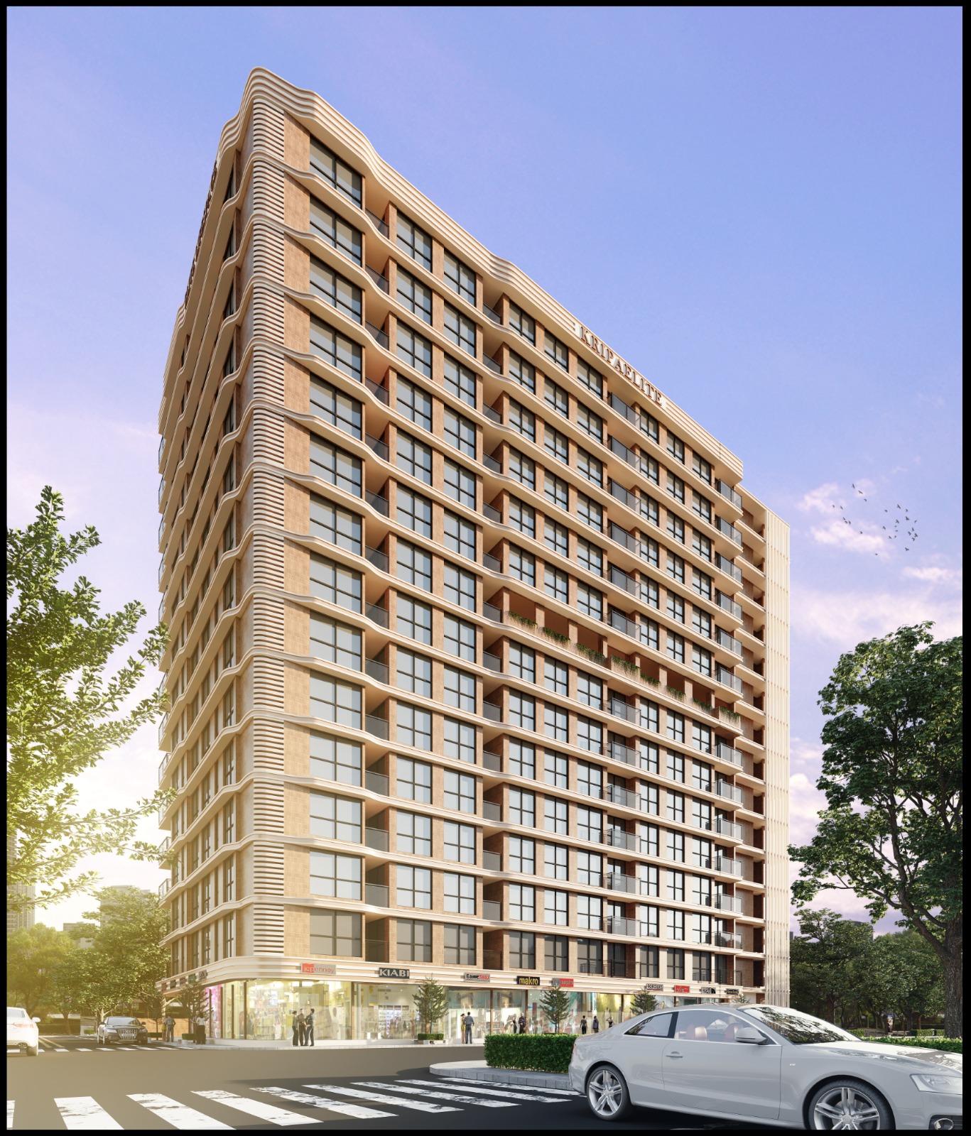 1 BHK Apartment For Sale in Tilak Nagar Building