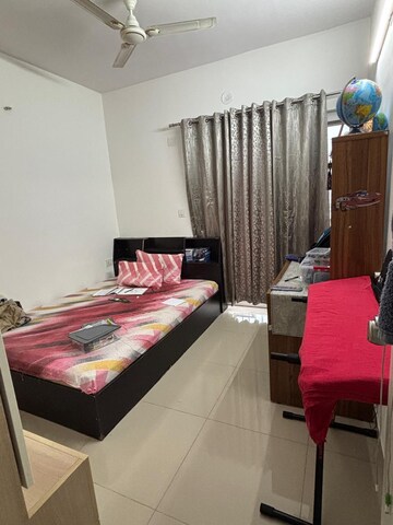 Bedroom in 2 BHK Apartment at Mantri Webcity, Hennur – for Rent