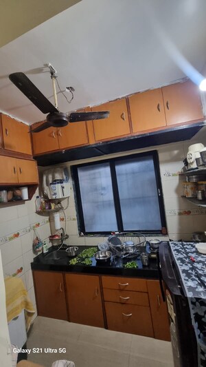 Kitchen in 1 RK Apartment at Sector 3 Kopar Khairane – for Sale