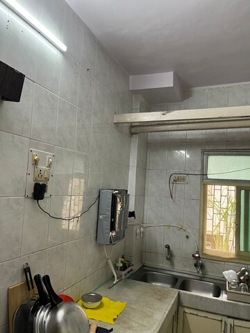 Bathroom in 1 BHK Apartment at Dosti Estates, Wadala East – for Rent