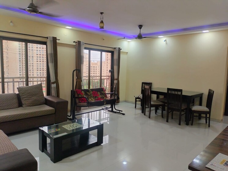 Living Room, uma-serita 2.5 Bedroom 980 Sq.Ft. Apartment In Ghodbunder Road Thane 8992650