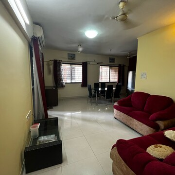 Living Room in 2 BHK Apartment at Magarpatta Trillium, Magarpatta City – for Rent