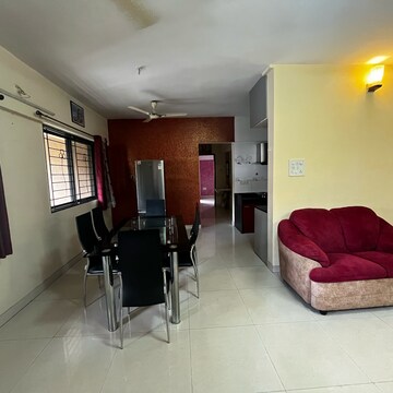 Living Room in 2 BHK Apartment at Magarpatta City Roystonea, Magarpatta Road – for Rent