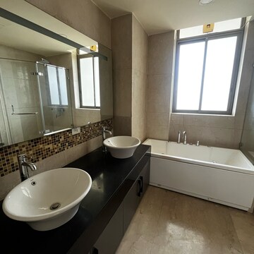 Bathroom in 4 BHK Apartment at M3M Golf Estate Fairway East, Sector 65 – for Rent