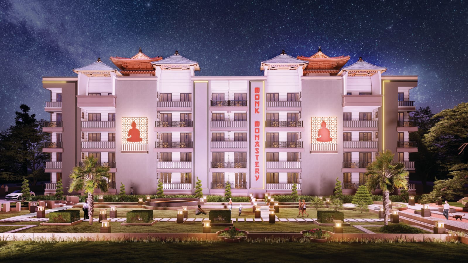 4 BHK + Pooja Room Apartment For Sale in Mahesha Monk Monastery