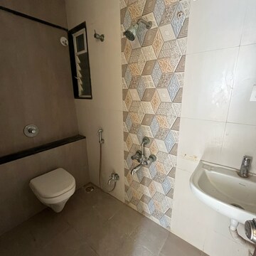 Bathroom in 2 BHK Apartment at Renuka Gulmohar C Building CHS, Pimpri Chinchwad Pcmc – for Rent