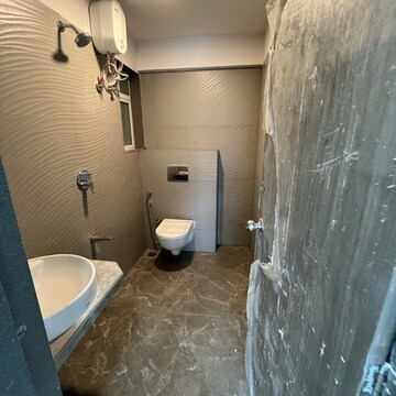 Bathroom in 1 BHK Apartment at Vision Heights, Khan Estate – for Rent