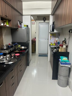 Kitchen in 2 BHK Apartment at Shree Sankalp, Ghodbunder Road – for Sale