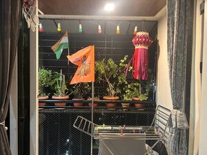 Balcony in 2 BHK Apartment at Shree Sankalp, Ghodbunder Road – for Sale