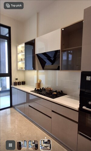 Kitchen in 3 BHK Apartment at Oxirich Chintamani, Sector 103 – for Sale