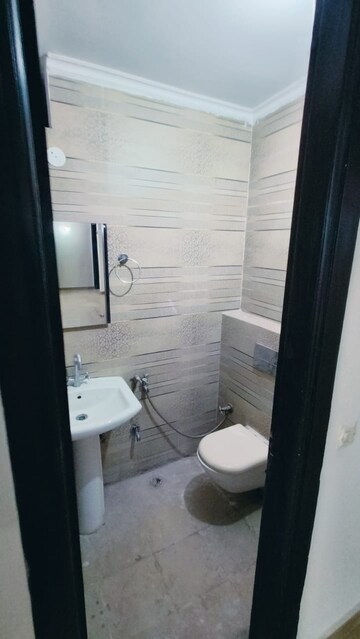 Bathroom in 3 BHK Builder Floor at Saket – for Rent